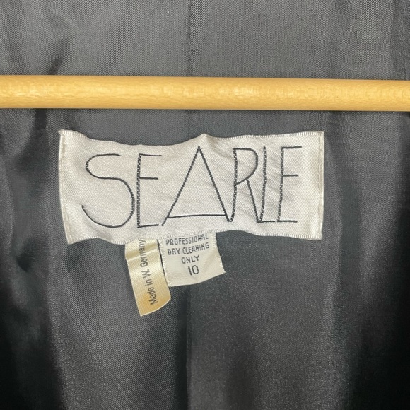 VINTAGE SEARLE - full belted trench - Picture 4 of 5